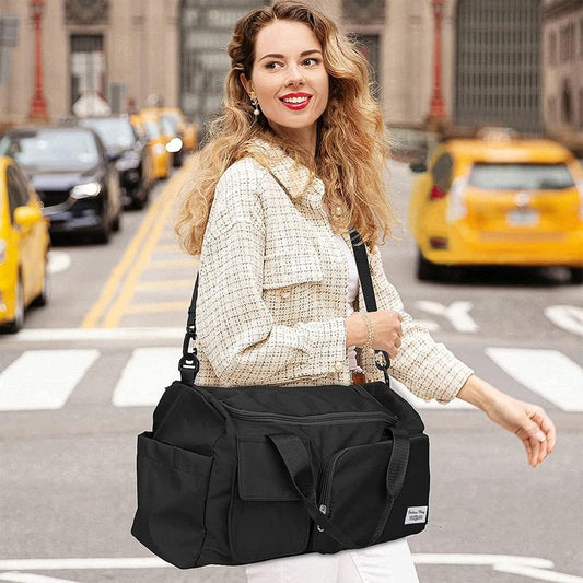 Fashionable Large Capacity Travel Bag (Black)