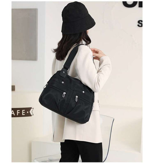 Large capacity Shoulder & HandBag bag (Black)