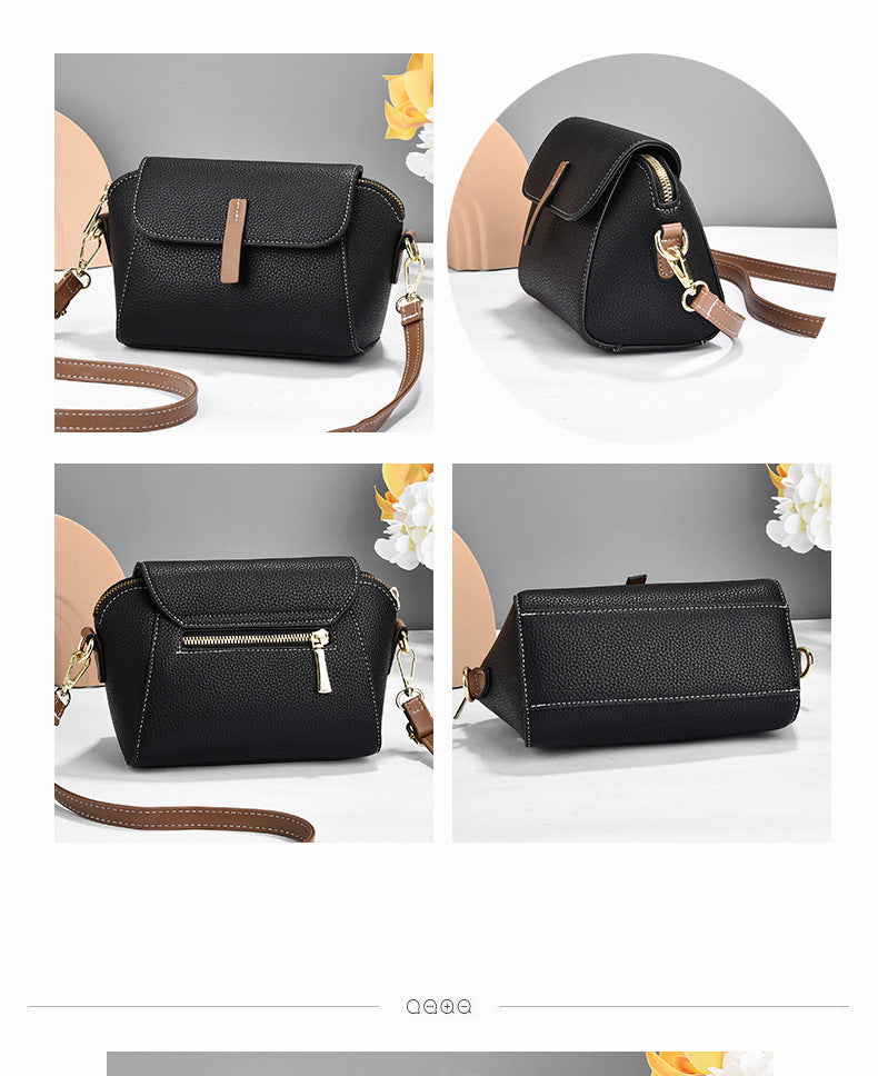 Single Shoulder Light Women's Bag (Black)