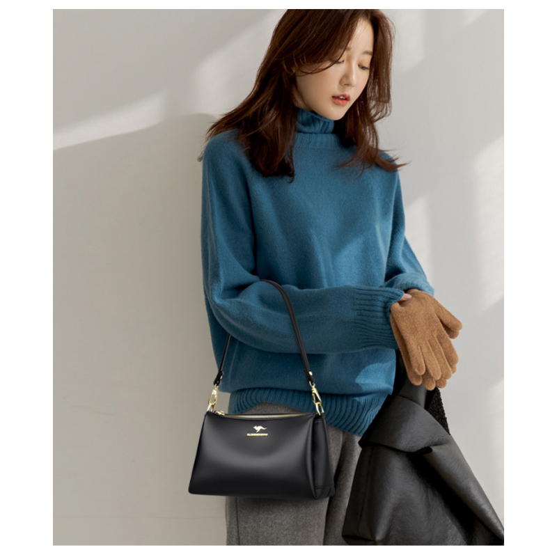 Woman Shoulder and Handbags (Black)