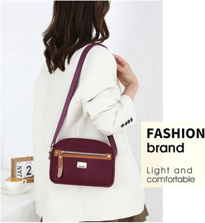 Lightweight Portable Shoulder Bag (Purple)