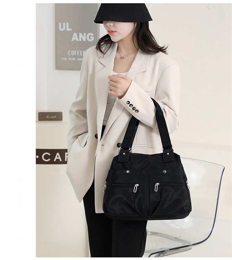 Large capacity Shoulder & HandBag bag (Black)
