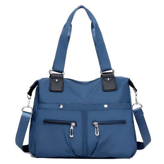 Large capacity Shoulder & HandBag bag (Blue)