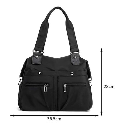 Large capacity Shoulder & HandBag bag (Black)