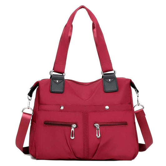 Large capacity Shoulder & HandBag bag (Red)