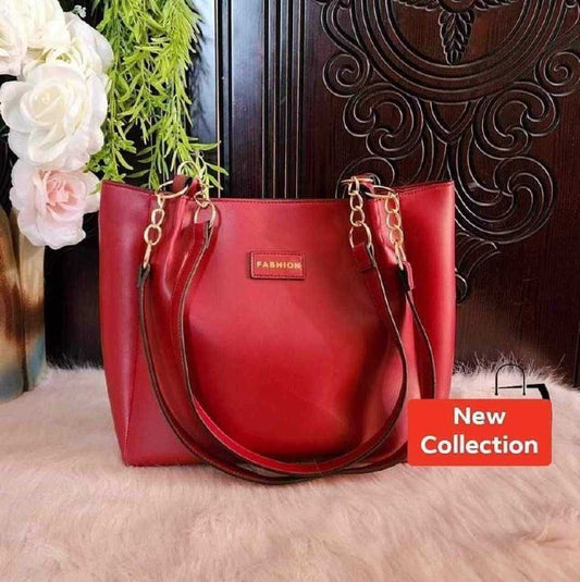 Women PU Leather Handbags (Maroon)