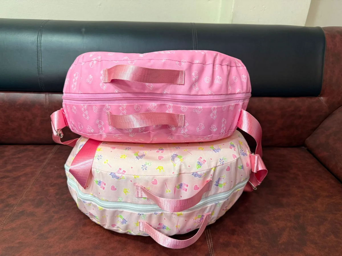 Baby Nest & Carry Bag (Light pink)