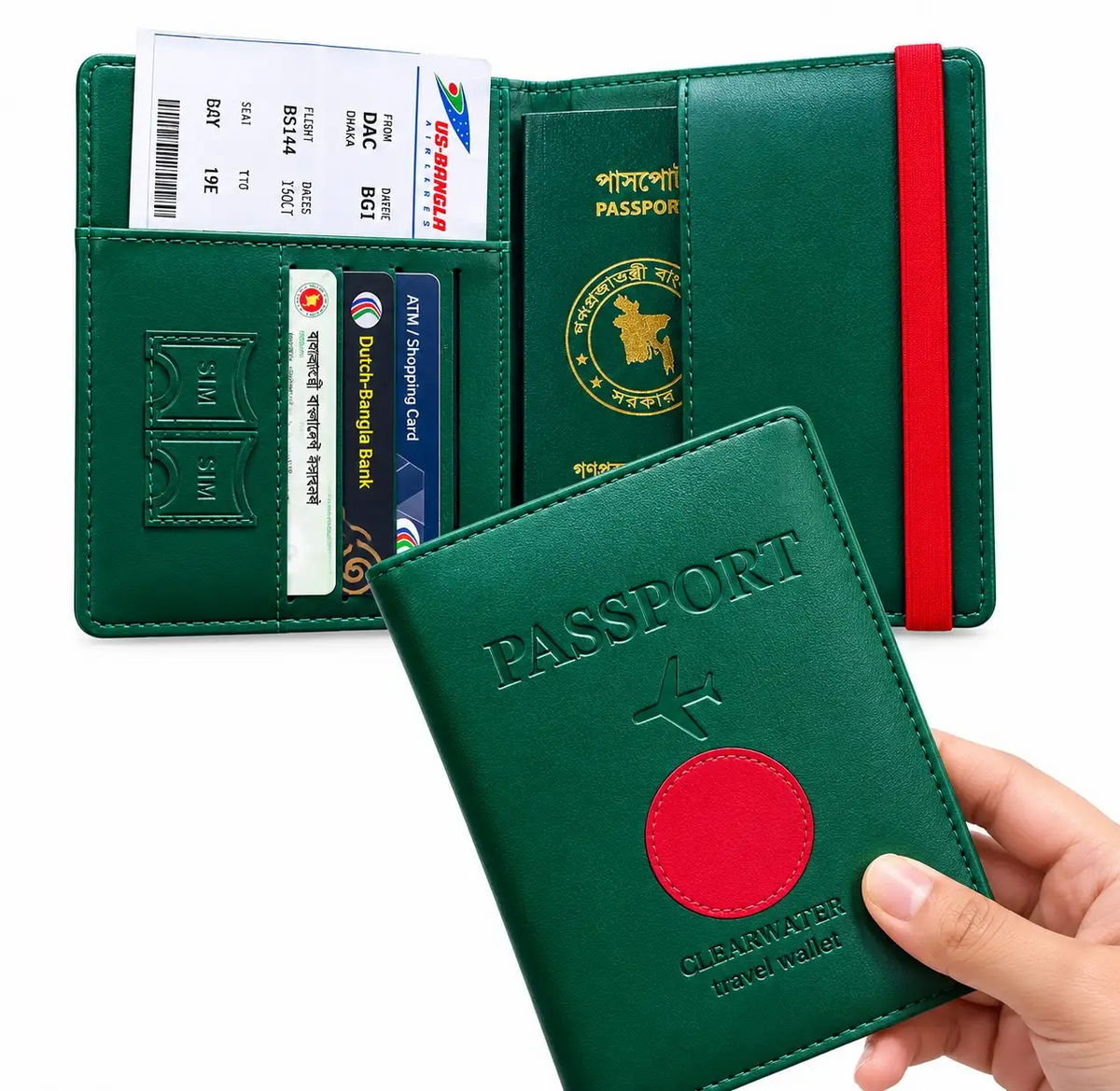 Passport Cover (Ash)
