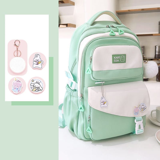 Waterproof Children Premium School Bag (Mint Green)