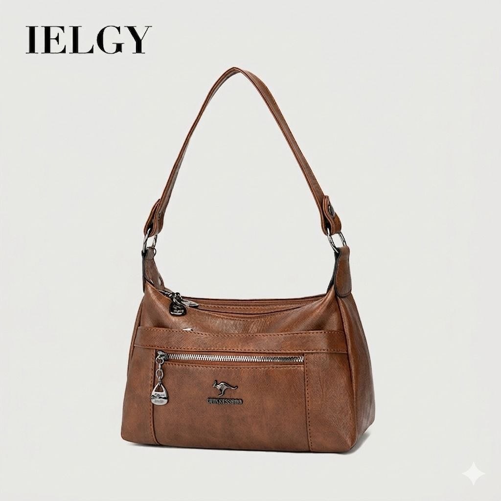 Stylish Soft leather Hand bag (Brown)