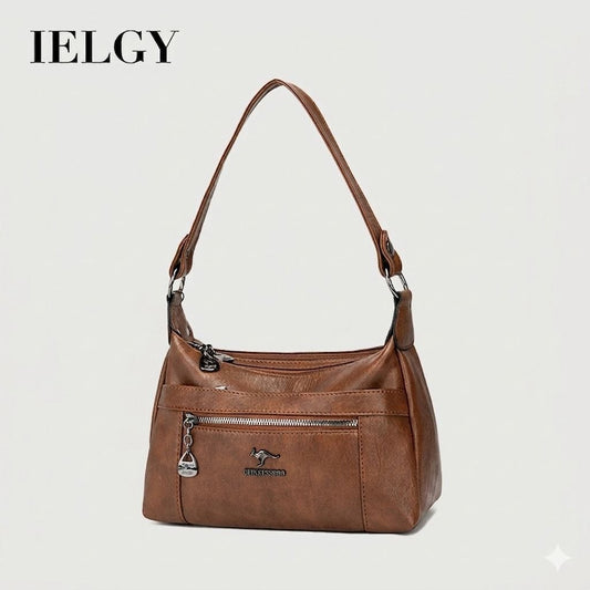 Stylish Soft leather Hand bag (Brown)