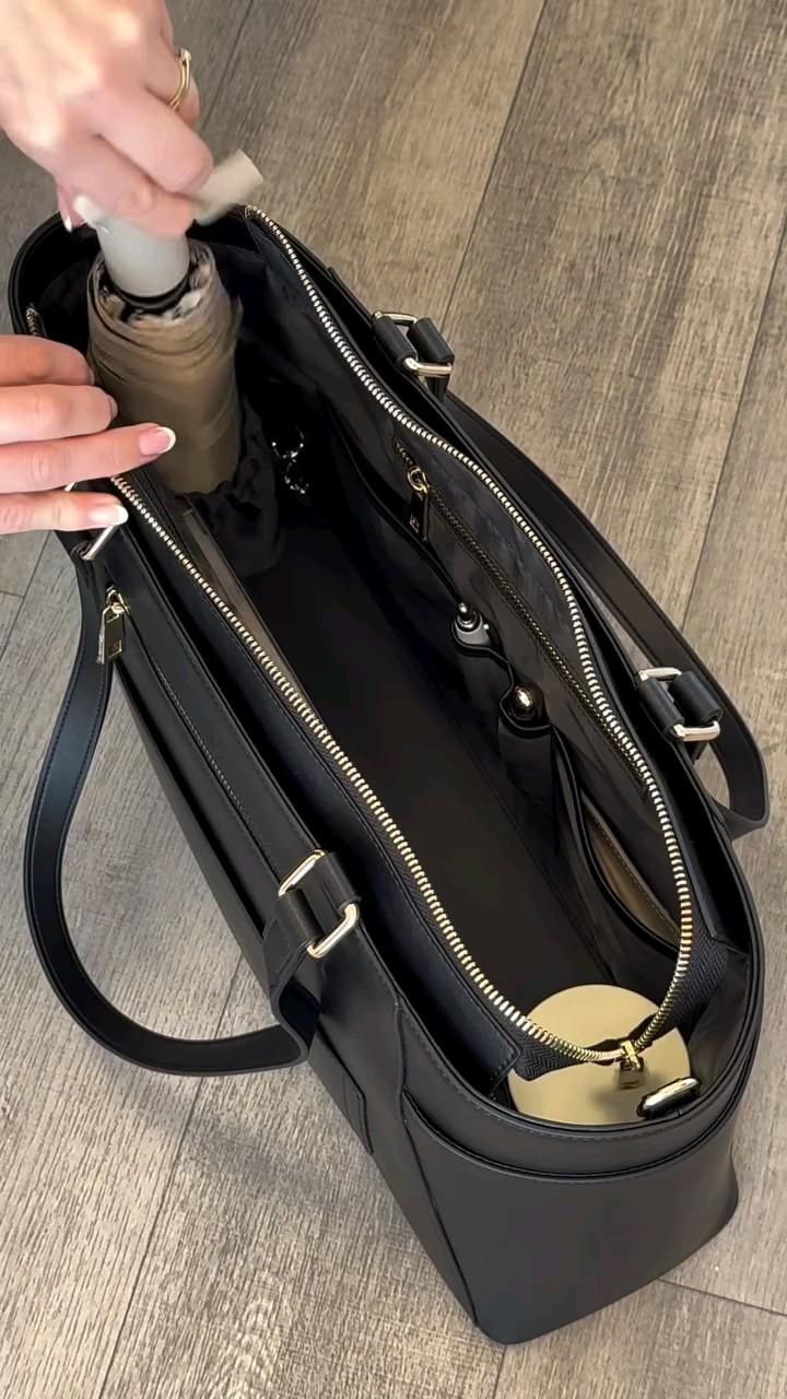 Office - Travel Tote Bag with Purse bag+Lunch Compartment Laptop Bag