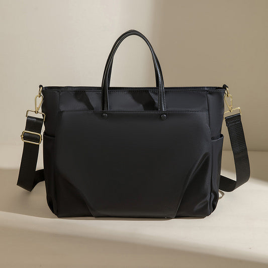 Oxford Large Handbag Shoulder Bags(Black)