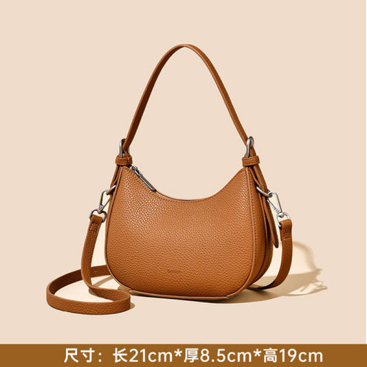 Trendy tote new style Women’s shoulder Bag (Brown)