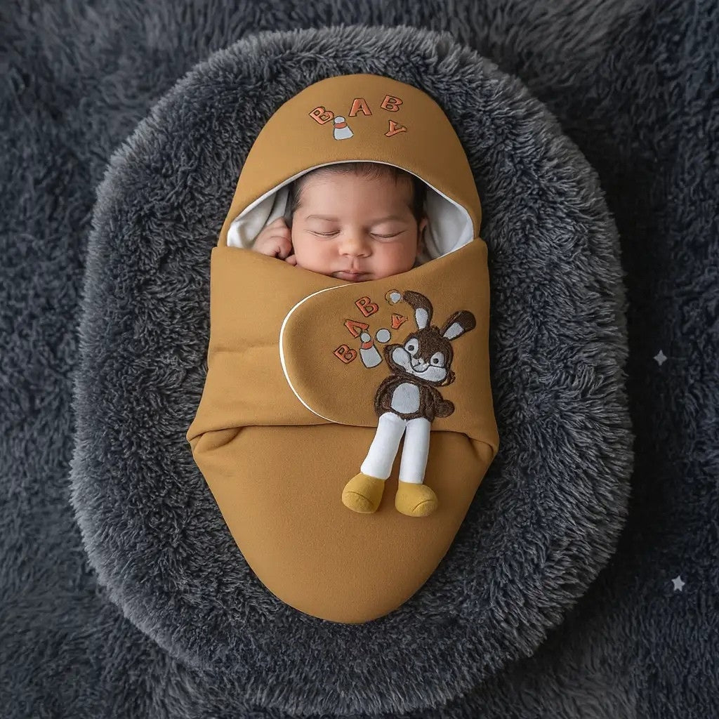 Baby Blanket (Brown )