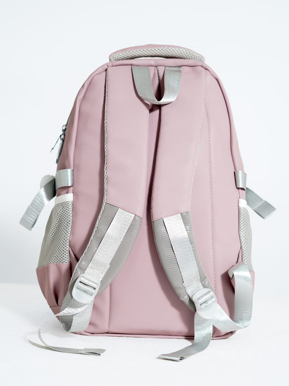 Collection Brand Waterproof School Bag (Soft Pink)