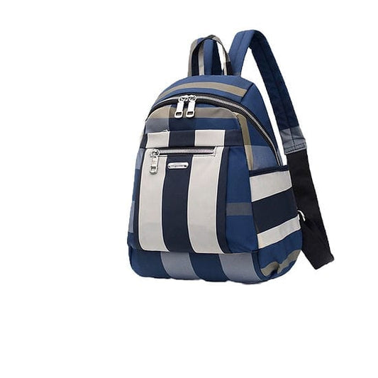 Durable Waterproof Nylon Backpack  (Blue)