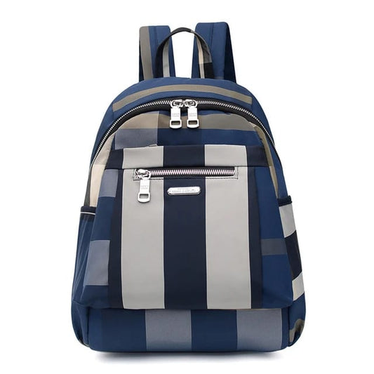 Durable Waterproof Nylon Backpack  (Blue)