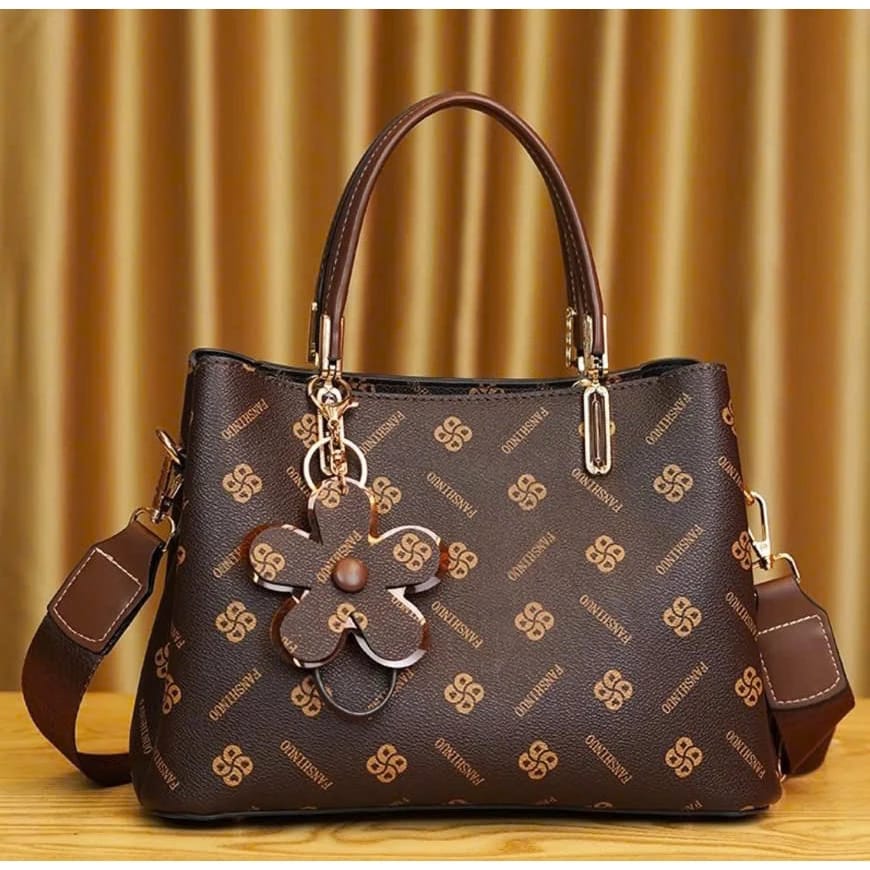 Best selling Trendy crossbody Stylish Fanshinuo leather shoulder & hand bag.