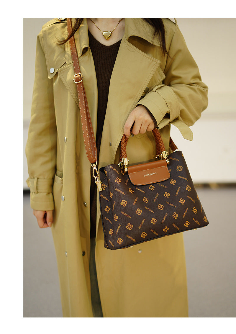 Top Selling Elegant Fanshinuo Leather Crossbody & Shoulder Bag