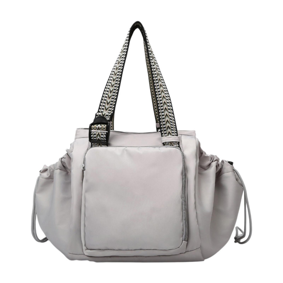 Women Travel Work Multi Pocket Daypack (Off white)