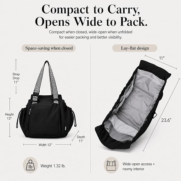 Women Travel Work Multi Pocket Daypack (Sky blue)