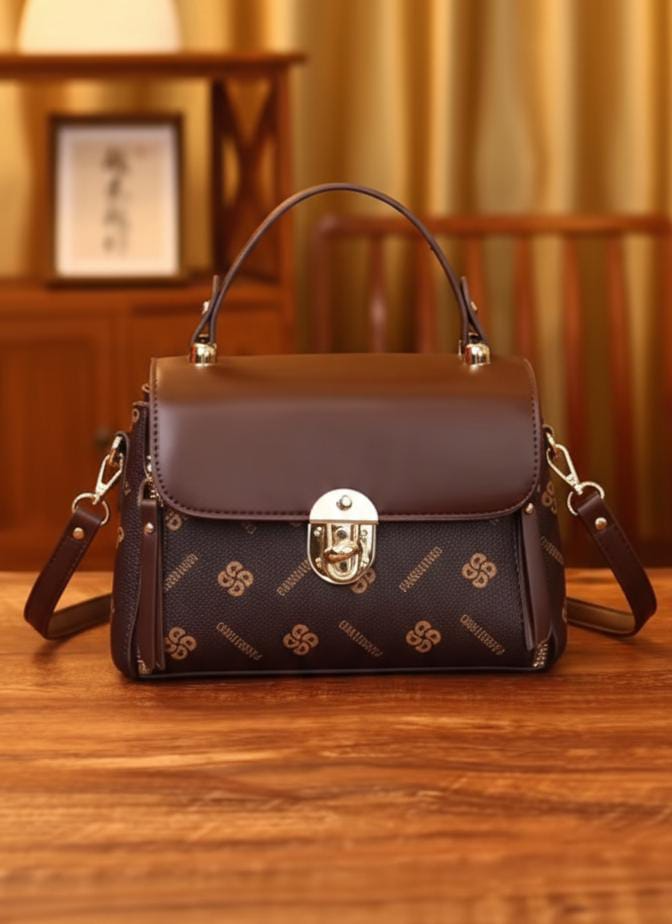 Stylish Letter Multi-Function Crossbody Shoulder Bag