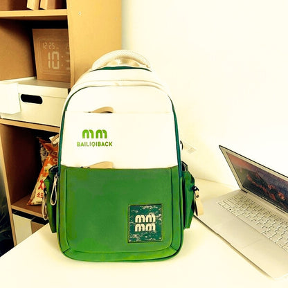 Cute Large School Backpack (Green)