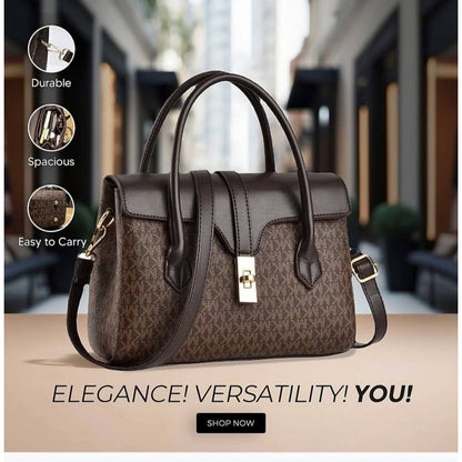 Newest High Quality MK Design Bag Luxury Women's Handbag (Coffee)