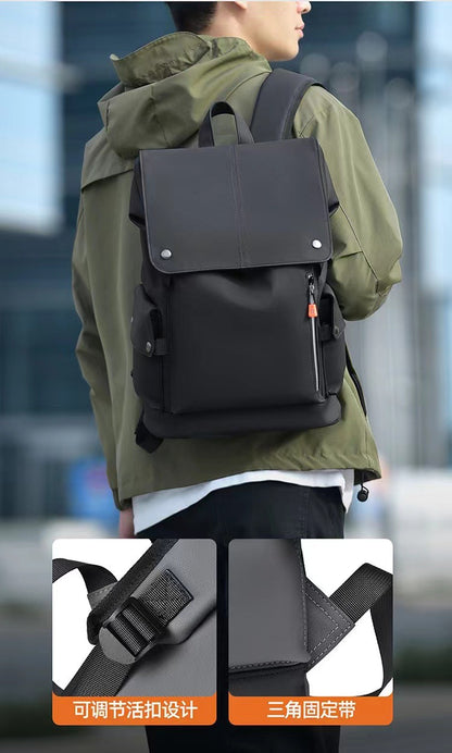 Travel-College & 16-Inch Laptop Backpack Large Capacity (Black)