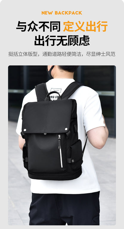 Travel-College & 16-Inch Laptop Backpack Large Capacity (Black)