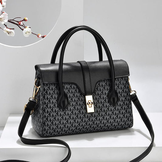 Newest High Quality MK Design Bag Luxury Women's Handbags (Black)