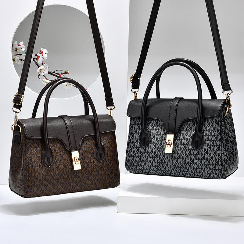 Newest High Quality MK Design Bag Luxury Women's Handbags (Black)