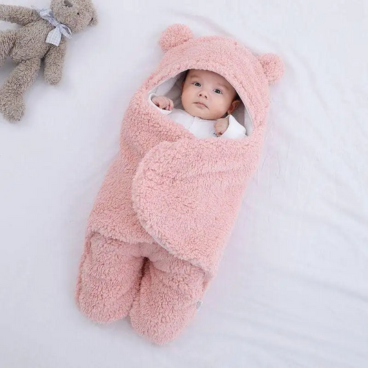 Newborn Soft Baby Blanket (Pink)