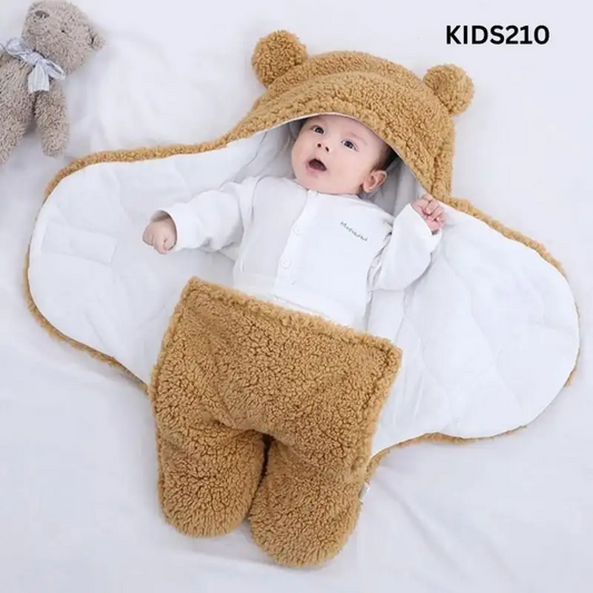 Newborn Soft Baby Blanket (Brown)