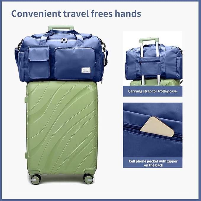 Fashionable Large Capacity Travel Bag (purple)