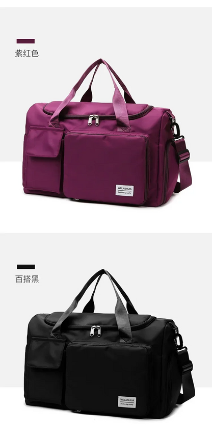 Fashionable Large Capacity Travel Bag (purple)