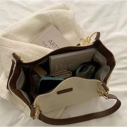 Women PU Leather Handbags (Pink)