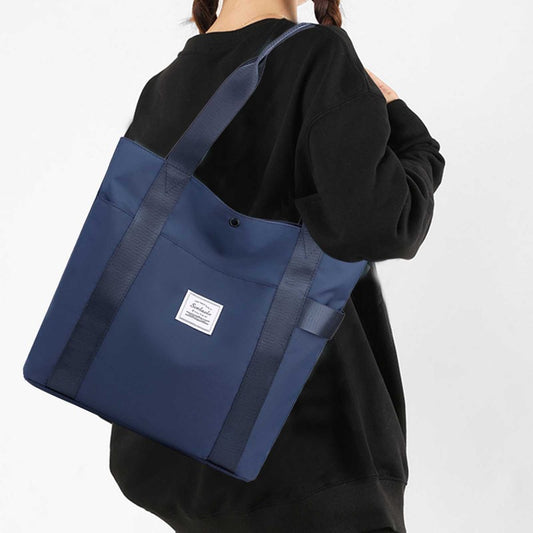 Women Shopping Shoulder Bag (blue)