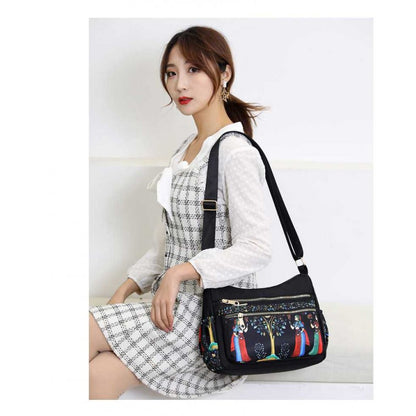 Korean crossbody shoulder bag (blue)