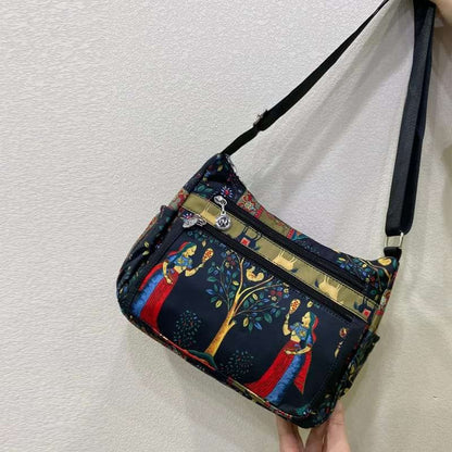Korean crossbody shoulder bag (Black)