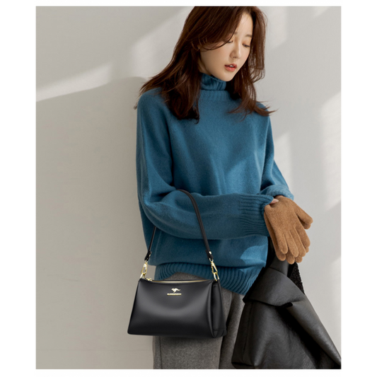 Woman Shoulder and Handbags (Black)