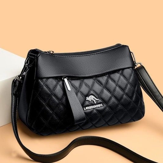 Newstyle Cossbody Vintage Bag (Black)
