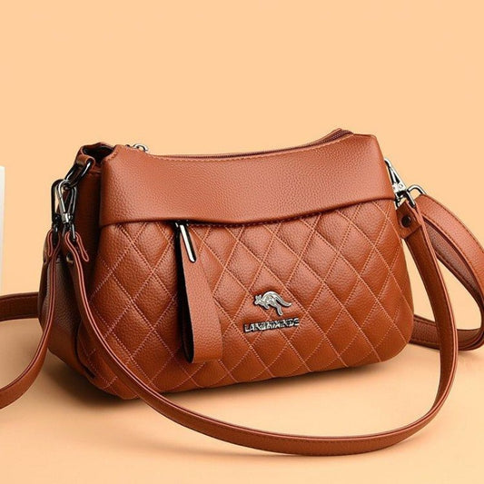 Newstyle Cossbody Vintage Bag (Brown)