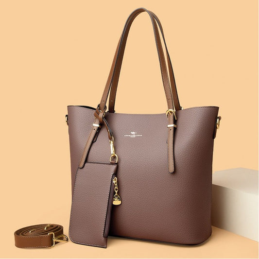 Ladies Tote Bags (Brown)