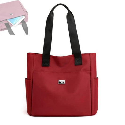 Women Shopping Shoulder Bag  (maroon)