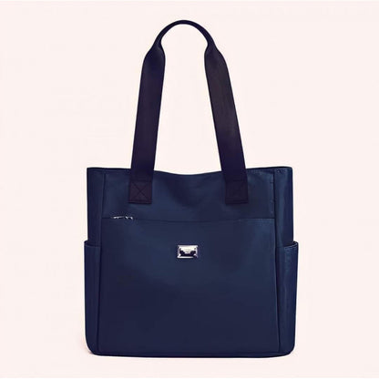Women Shopping Shoulder Bag (blue)